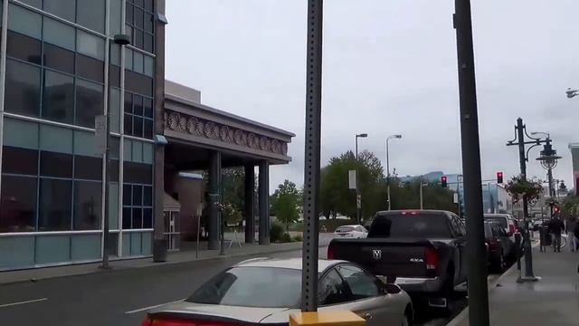 #317 США Аляска Анкоридж Дорога в центр города Праздник начинается смотреть онлайн