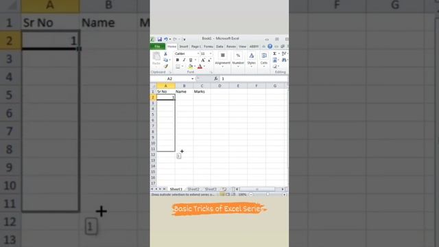 Fill series in Excel смотреть онлайн