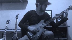 David Márquez (S'nag) - Cercenatory Bass Recording Session @ Dave Arango's Home Studio (2014) Pt.2