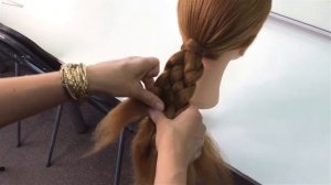 Коса из 6 прядей