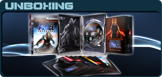 Распаковка Star Wars The Force Unleashed: Ultimate Sith Edition (PS3)