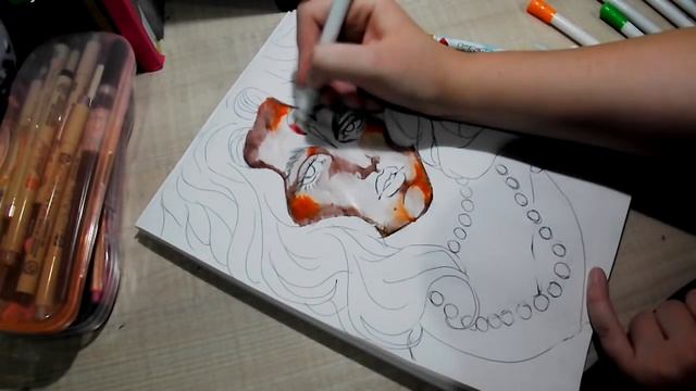 Art Challenge # 4-Вызов дешёвыми материалами для рисования Антонина Flimp смотреть онлайн