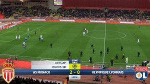 Monaco vs OL Lyon 2-0