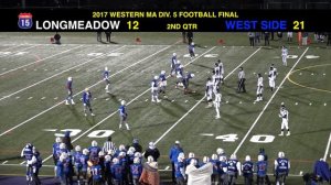 WEST SIDE GRIDIRON - (WMASS DIV. 5 FINALS) West Springfield vs. Longmeadow 11-10-2017