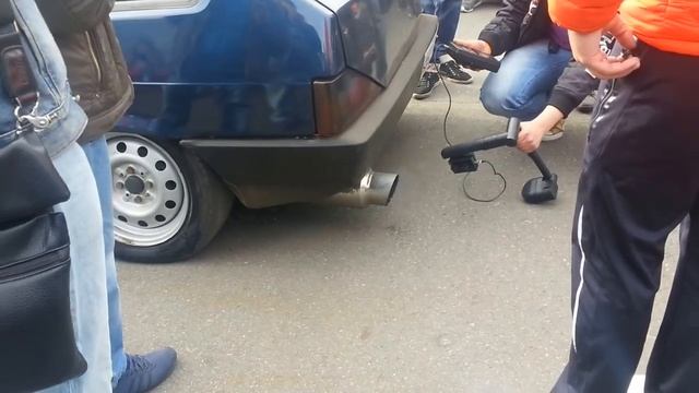 Самый громкий выхлоп