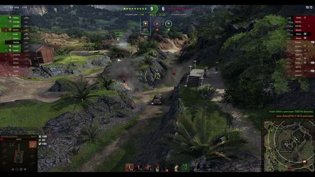 Т-34-85 Rudy.Премиальный СТ (Польша). Карта Жемчужная Река. №-4 смотреть онлайн