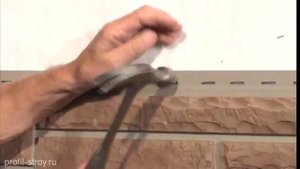 Монтаж цокольного сайдинга под камень и под кирпич Nailite