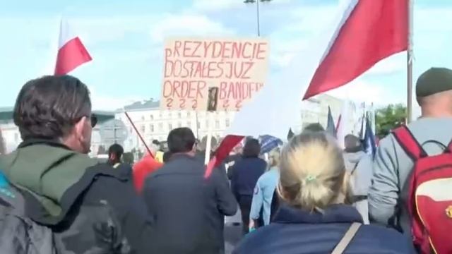 Акция «Стоп украинизации Польши» прошла в Варшаве