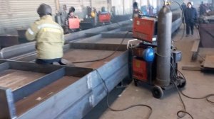 подкрановые балки/изготовление (режим обварки)