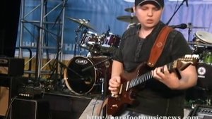 Anton Oparin plays  amazing guitar live at NAMM 2010