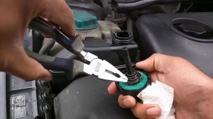 Power Steering Fluid Reservoir Leak. Free Fix