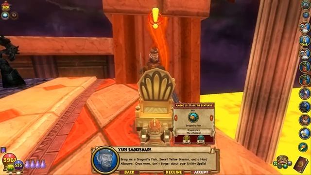 Wizard101: Dragonspyre Fishing Quest Walkthrough Part 1 смотреть онлайн