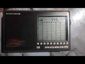 Прием тестового р/вещания Калининградского РПДЦ. 549кГц. 600кВт (13.09.2023 г.)