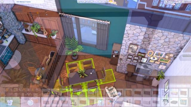 Split Level Apartment | The Sims 4 Speed Build смотреть онлайн