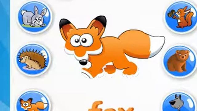 Учим английские слова. Животные. Animals. смотреть онлайн