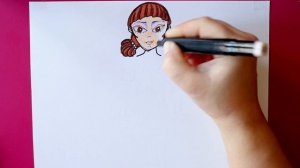 ЖУТКАЯ КУКЛА из «ИГРА В КАЛЬМАРА» как нарисовать самому