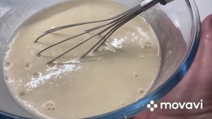 Блины на молоке и кипятке Три стакана