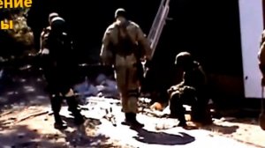 Донецк  Бойцы «Мотороллы» в бою за аэропорт  Октябрь 2014