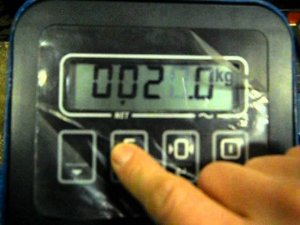 Настройка терминала весов