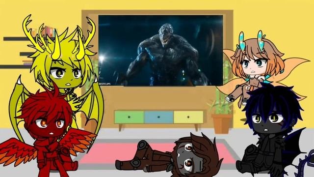 Kaijus React To Venom Vs Riot