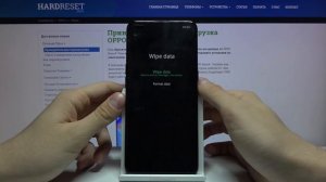 Как сбросить всё к заводским установкам через Recovery на OPPO Reno4 / Полный сброс