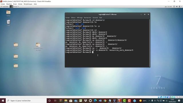 05 - Manipulation des dossiers sur Linux avec les commandes (mkdir, ls, cp , mv, ln, rm ,tar). смотреть онлайн