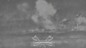 Работа артиллерии "Вагнеров" в Артёмовске/Work of the "Wagner" artillery in Artemovsk