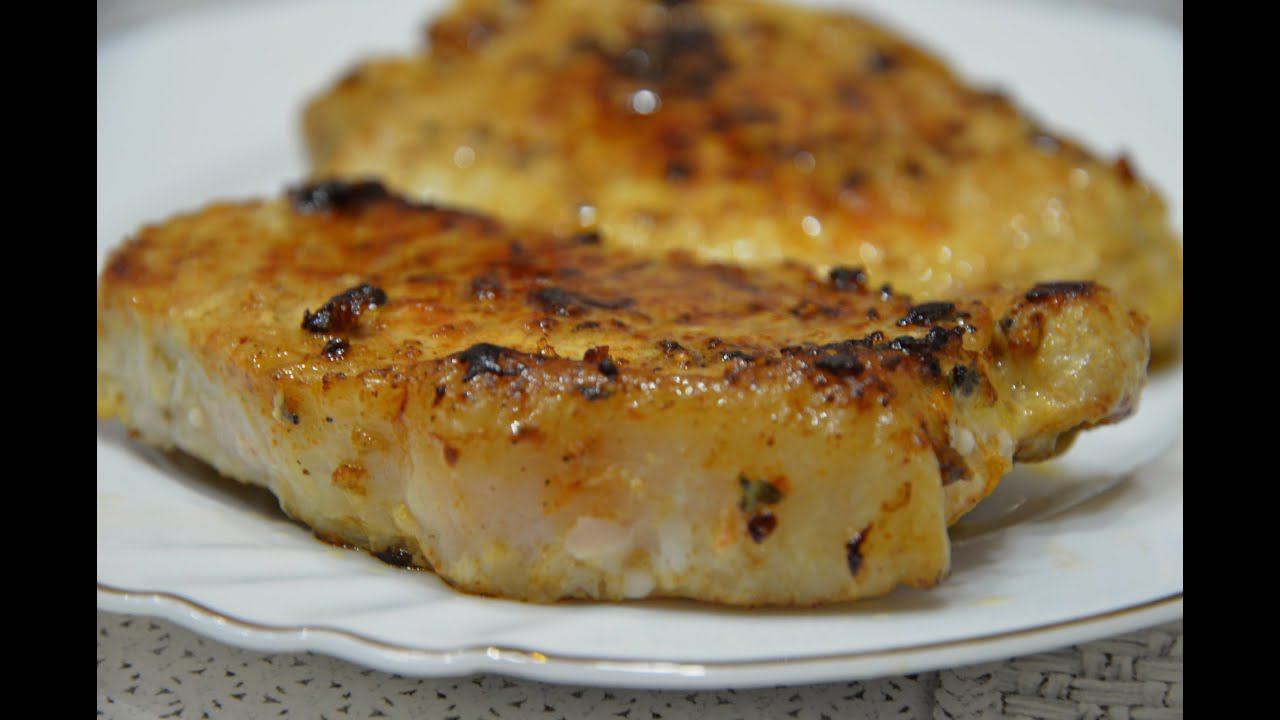 Стейк из свинины на сковороде - просто и вкусно.