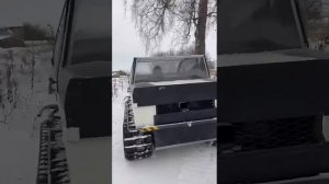 самодельный вездеход на гусеницах