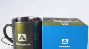 Обзор термокружки Арктика с крышкой 300мл болотный