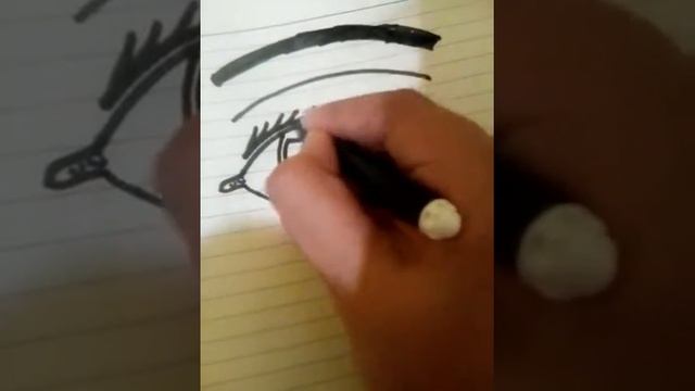 How to draw teal looking eye art by hiba anwar смотреть онлайн