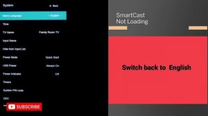 FIX VIZIO TV SMARTCAST NOT LOADING, NOT CONNECTING