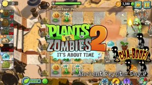 Plants vs Zombies 2 | Ancient Egypt | Day 9