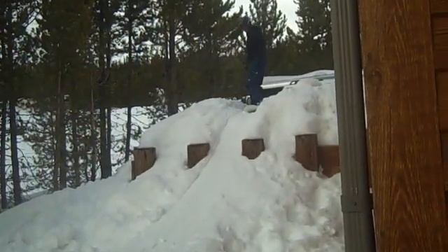 Snow Board Git Flip attempt 3 so close смотреть онлайн