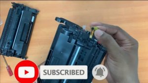How to change chip toner HP 76A | HP LaserJet pro M404dn toner