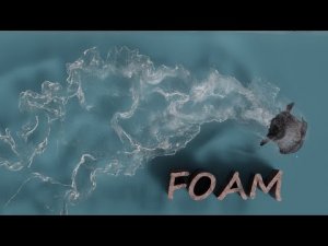 Настройка пены при анимации воды в Blender FLIP Fluids
