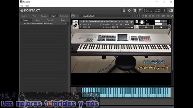 FS E - GRAND PIANO🎼🎹  - SAMPLES KONTAKT 5, KONTAKT 6 BY LMTYM🔥💯