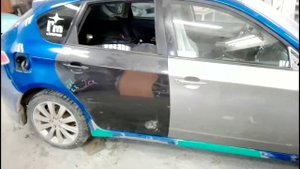 Кузовной ремонт и покраска субару импреза
