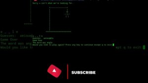 Classic HANGMAN Game made using Python || ASCII Art