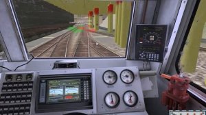 ЭП1-001 в Trainz. Урок по запуску, рекуперативное торможение.