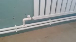 Двухтрубная система отопления. Экскурсия по объекту.