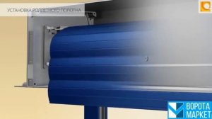 Монтаж роллетной системы Алютех со встроенным коробом  серии SB I m