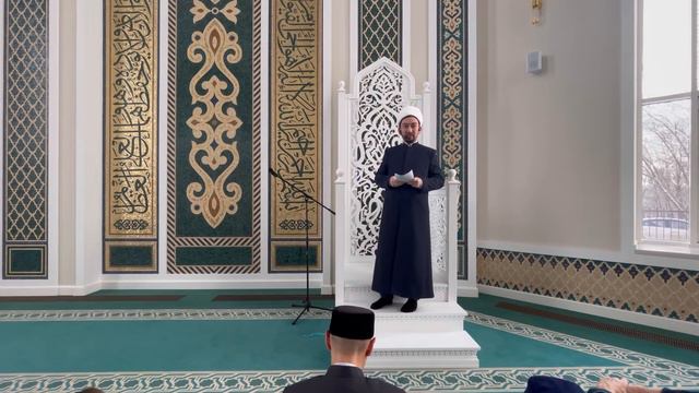 "Рауза" мәчетенең имам-хатыйбы Ильнур Вафин җомга вәгазен сөйләде. смотреть онлайн