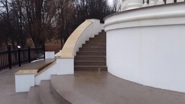 Кострома.Беседка Островского после капитального  ремонта