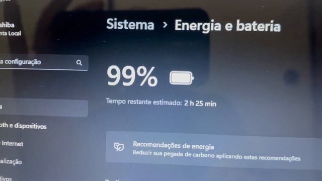 VendidoNotebook Toshiba Core i7 Completo 16G Mem SSD 512G HDMI BT Web USB3.0 Blu-ray Bateria Nova