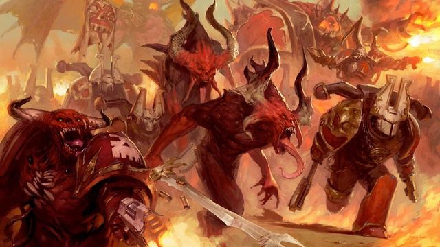 Battle At The Chain Of Balance | Khorne Combat Music смотреть онлайн