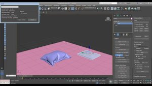 моделирование подушки в 3ds max