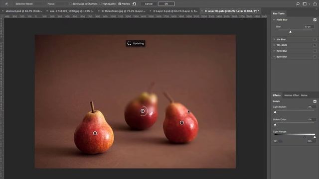 Adobe Photoshop CC - How to create depth of field смотреть онлайн