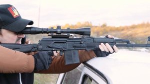 Сайга 308. Пристрелка оптики