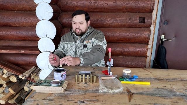 100-летнее ружьё!  Обзор курковой двустволки F.Dumoulin с дамасскими стволами. Снаряжение латуннок.